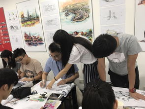 2018年廣州建筑手繪培訓寒假班 開啟你的藝術之旅